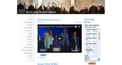 Desktop Screenshot of kyvocalunion.org